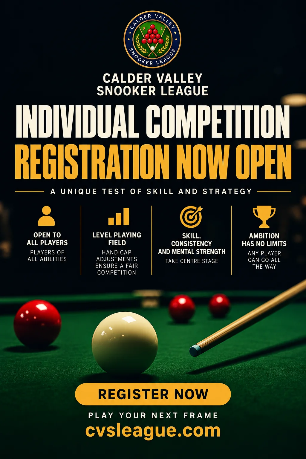 Register for the Individual Competition
