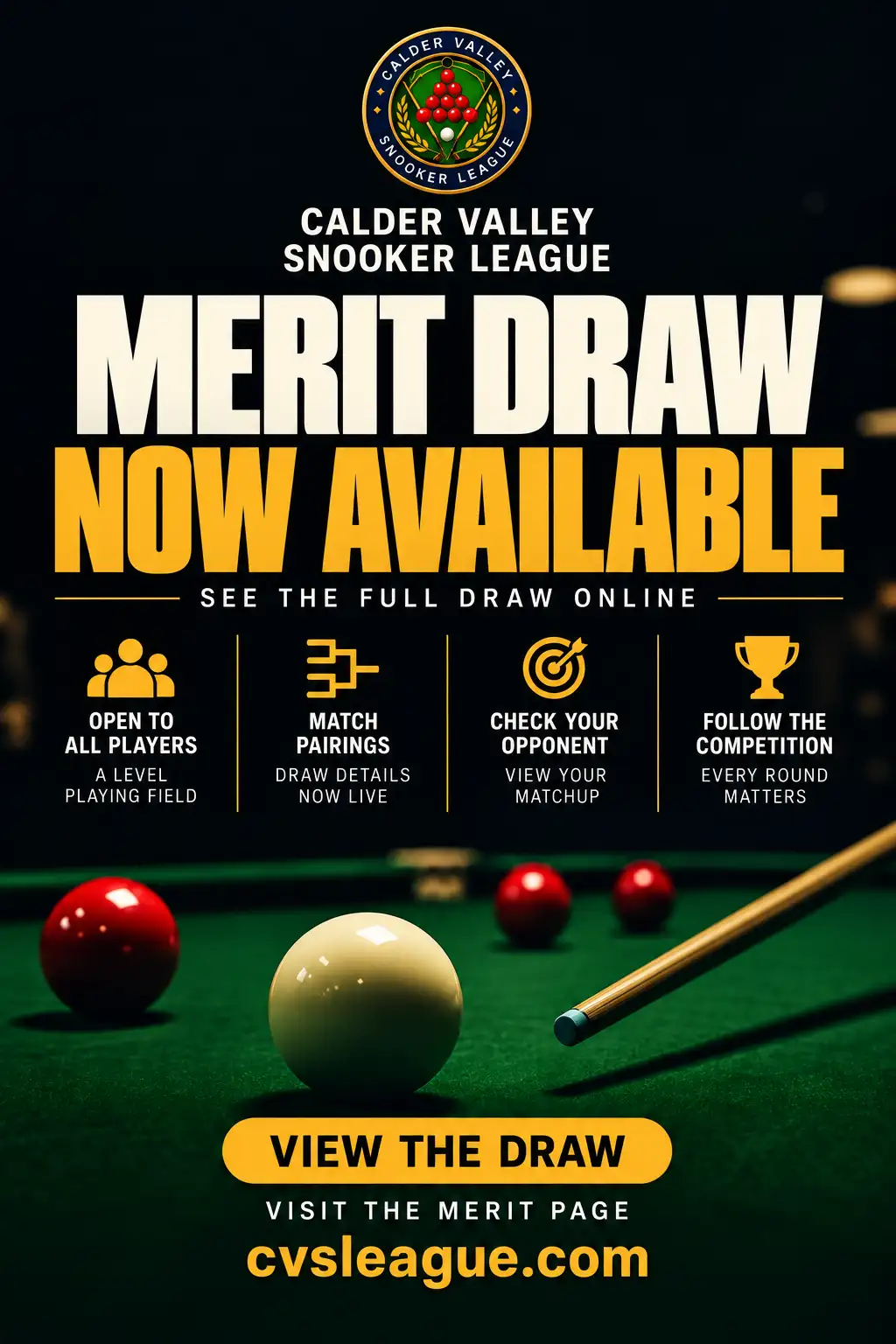 Draw for the Merit Competition